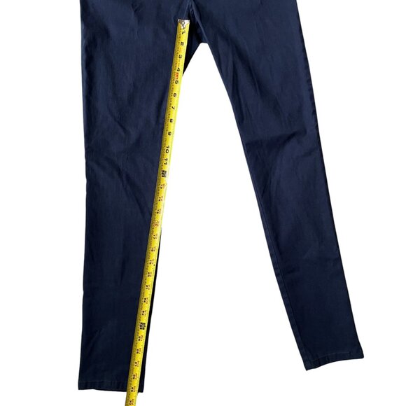 Pendleton Navy Blue Pants Women 4  Slim Fit Stretch Mid Rise Casual - Picture 7 of 14